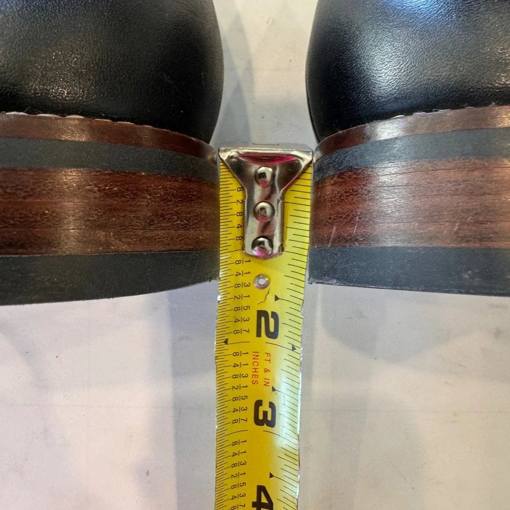 Cole Haan Grand.OS Lenox Hill Men 9.5 M Black Leather Cap Toe Oxford‎ C13082